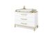 commode à langer avec accessoire à langer amovible