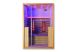 Chromothérapie Sauna Intérieur en Cèdre 2 Personnes Mountfield Pandora
