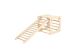 Cube Montessori en bois naturel