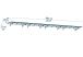 Dimensions marquise en aluminium et polycarbonate Bordeaux 892 cm