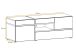 Dimensions extérieures meuble TV Cross