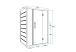 Dimensions Sauna en Bois de Cèdre 2 Personnes Mountfield Pandora
