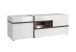 Meuble TV en Bois ASM Meble Cross Blanc 