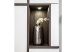 Détail Niche Armoire de Salon en Bois ASM Meble Cross Blanc