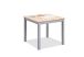 table en bois pour enfant 57 x 57 cm grise 