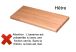 Bois de hêtre pour escalier double quart tournant 