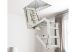 Escalier pliable en acier blanc Aci Quattro de Fantozzi Scale srl 