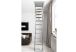Escalier pliable en métal avec rampe Aci Svezia