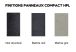 Finition panneau HPL pour portail Modulo Portail marbre