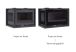 Insert à bois d’angle double combustion 12,8 kW IT-182 I FM Calefaccion foyer fonte