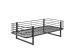 Lit pour enfant coloris noir 206 x 99 x 62,5 cm