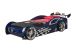 lit voiture de course bleu pour enfant 90 x 200 cm lit en bois Vipack