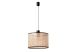 Luminaire suspension en rotin Faro Mambo