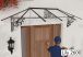Auvent de porte aluminium Canopia by Palram Lily 2600