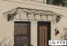Auvent de porte aluminium Canopia by Palram Lily 4100