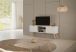 Meuble de television blanc en bois de la marque Kocot