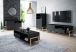 Meubles de salon en bois noir Oslo