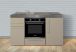 Cuisinette en métal toute équipée pour studio MPB150 Stengel