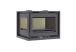 Insert de cheminée d’angle double combustion 12,6 kW FM Calefaccion IT-172 I