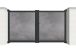 Portail battant en aluminium 3,50 m Modulo Portail décor béton