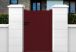 Portillon L. 1000 couleur rouge