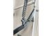 ressort avec double bagues de fermeture pour escalier escamotable