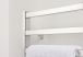 détails radiateur sèche serviette électrique Zeta Karnak blanc