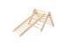 Triangle avec échelle en bois
