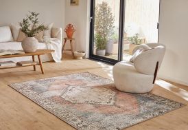 Tapis vintage multicolore Nazar