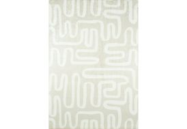 Tapis en polyester imprimé géométriques