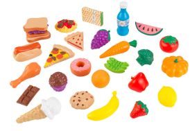 Fruits et légumes en plastique pour dinette et autre nourriture Kidkraft