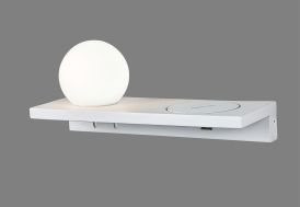 Luminaire Applique LED avec Chargeur à Induction ACB Sylvana