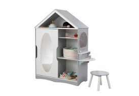 Armoire pour enfants en forme de maison