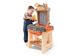 Atelier de Construction en PVC pour Enfants Beige