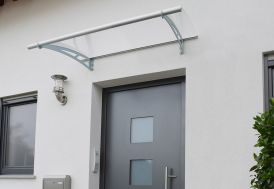 Auvent de porte en aluminium Indra