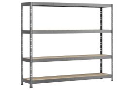 Rayonnage 5 Étagères Métalliques 505 cm - Système Extension - Modulo Storage