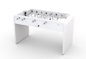 Babyfoot d'intérieur en bois blanc