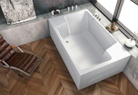 baignoire rectangulaire Nabucco 190 x 120 cm Kolpa salle de bain