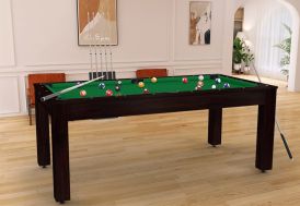Table de billard convertible en bois