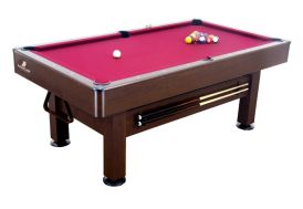 billard anglais 8 pool tapis rouge Topaz