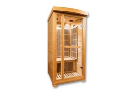 Sauna Infrarouge en Bois de Hemlock 1 Personne Mountfield Ruby