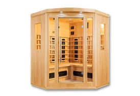 Sauna Infrarouge en Bois de Hemlock 3 Personnes Mountfield Salome