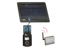 Caméra de surveillance sans fil solaire avec détecteur de mouvement système de surveillance Guard Tronic