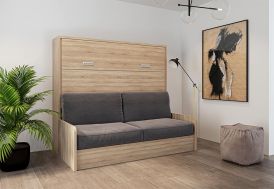 Canapé escamotable en bois