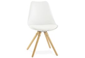 Chaise Kokoon Design Tolik Blanc