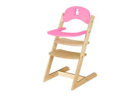 Chaise Haute pour Poupée en Bois de Bouleau JB Bois Rose