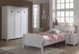 Chambre Complète Bébé 5P Kiddy Blanc