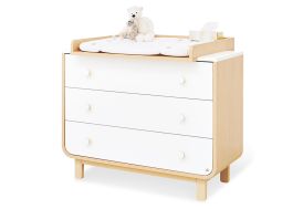 Commode pour enfant table à langer en bois Pinolino