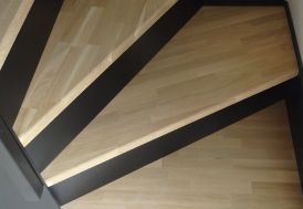 Contremarches en métal escalier sur mesure ML Fusion