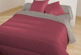 couette microfibre 140 x 200 cm - plusieurs coloris